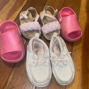 Toddler girl size 6 shoe bundle